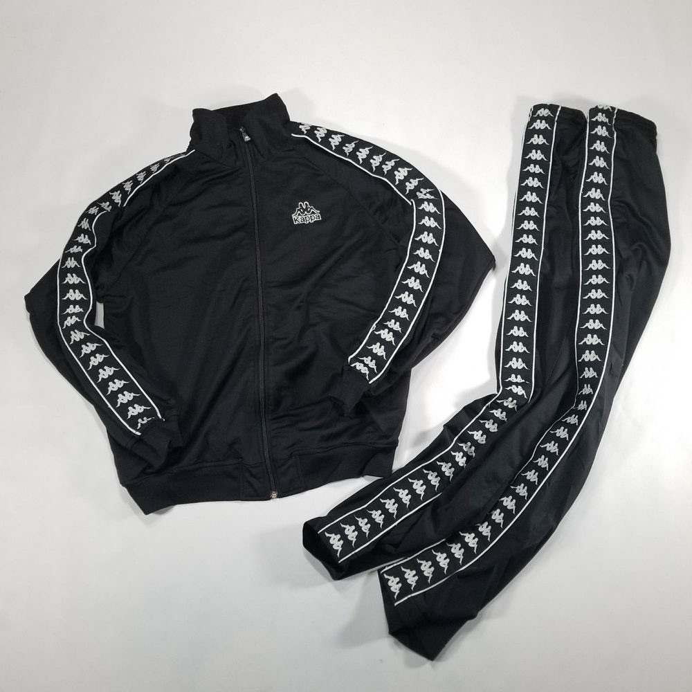 Brand New Black Kappa Sweatsuit